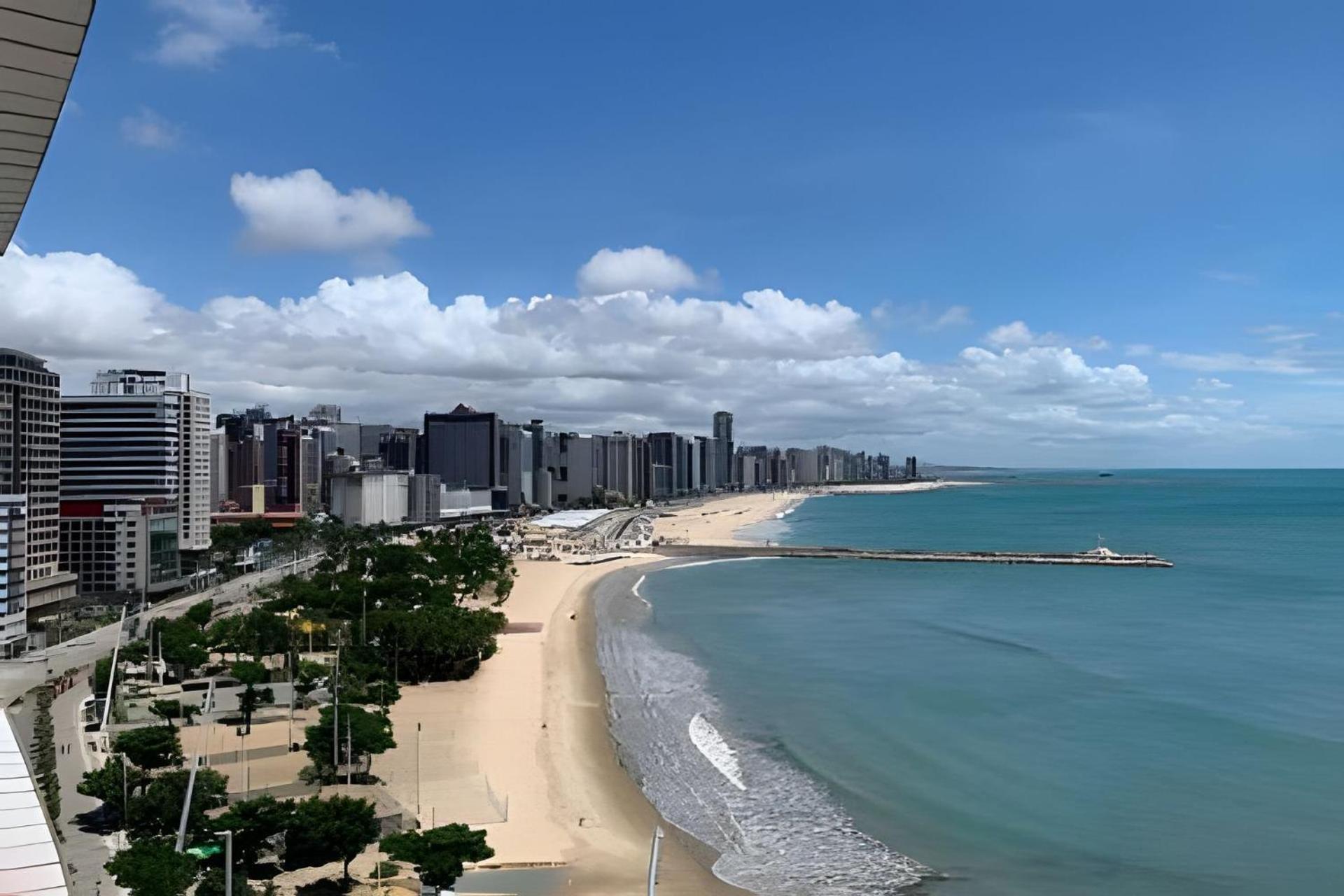 Apartamento Hosts Br - Flat Frente Mar Na Beira Mar Fortaleza  Exterior foto
